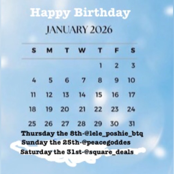 Other - Birthday sharing event